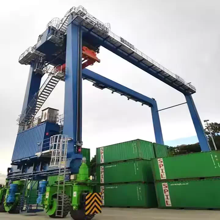 Rubber-Tired Gantry (RTG) Crane Rubber-Tired Gantry (RTG) Crane