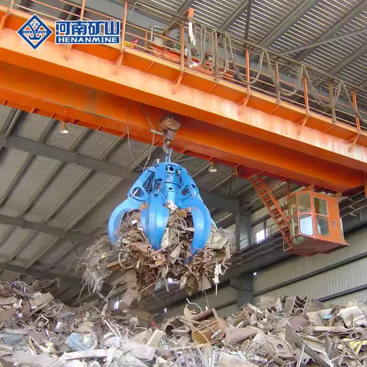 Grab Overhead Cranes & Grab Bridge Crane