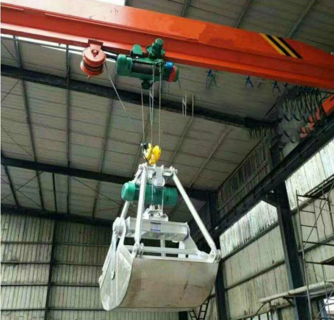 Single Girder Overhead Crane with Grab