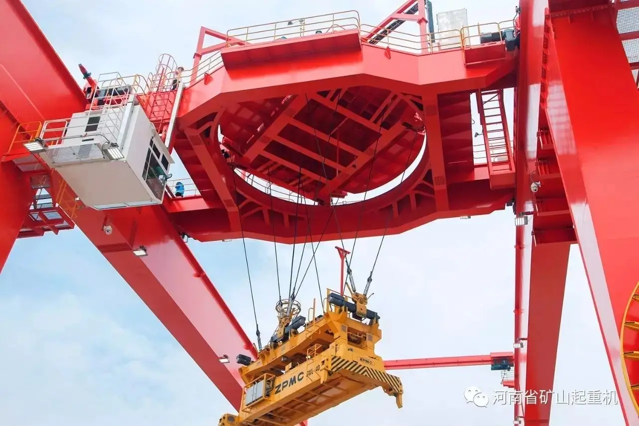 Container Rail Mounted Gantry Crane