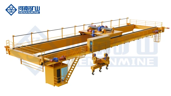 Lower rotating hanging beam bridge crane.webp